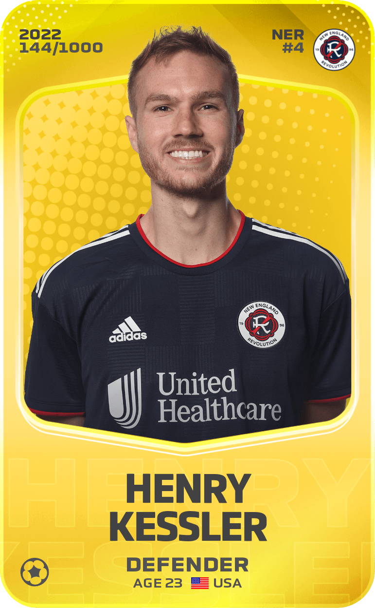Henry Kessler 2022-23 • Limited 144/1000