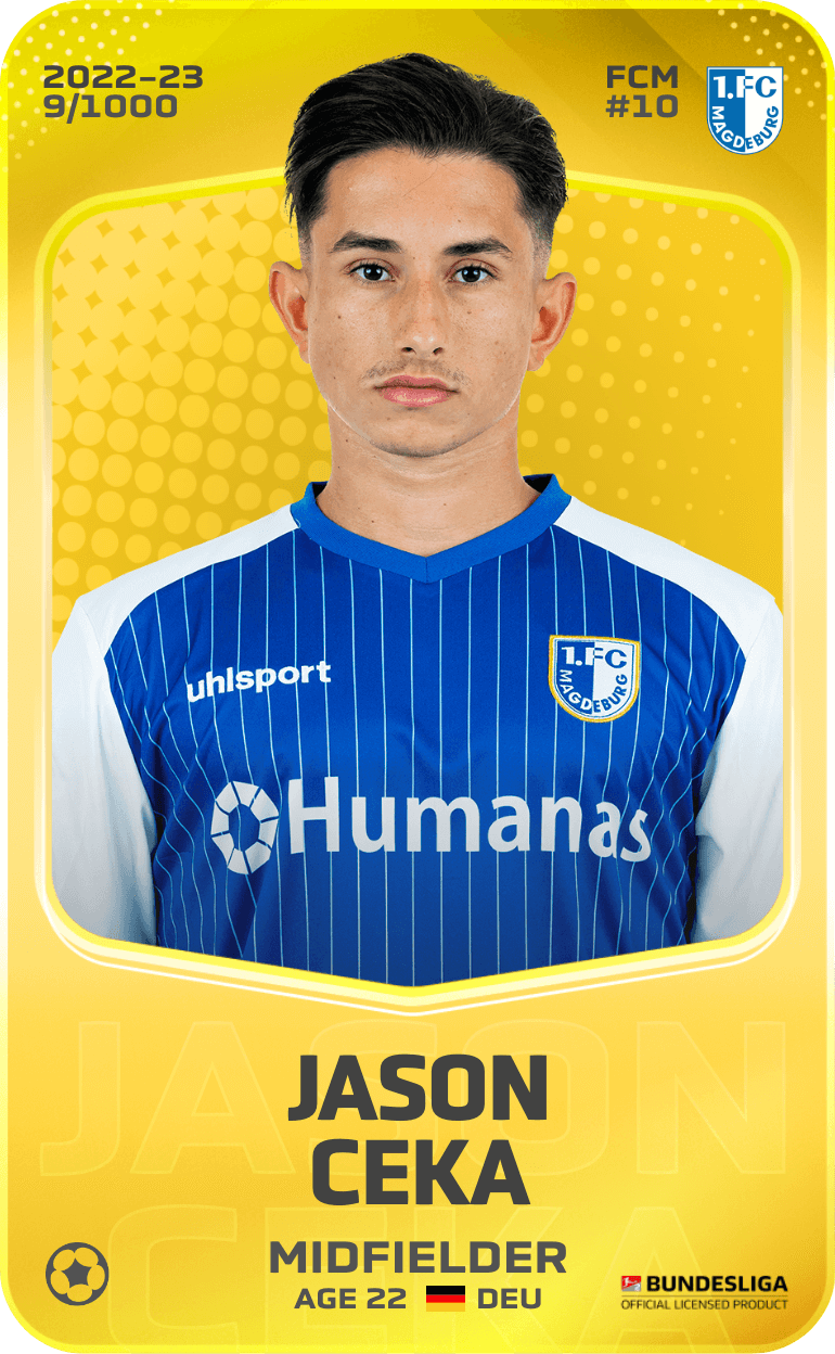 Jason Ceka 2022-23 • Limited 9/1000