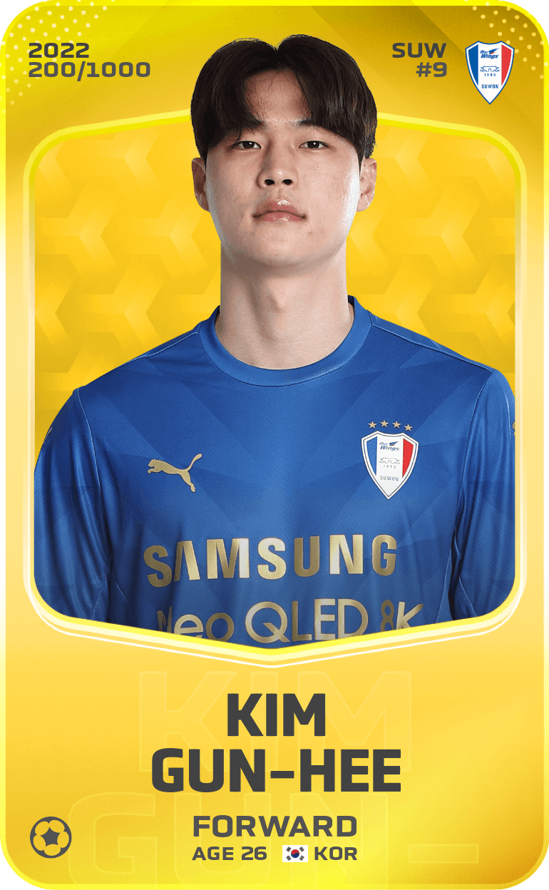 Kim Gun-Hee 2022-23 • Limited 200/1000