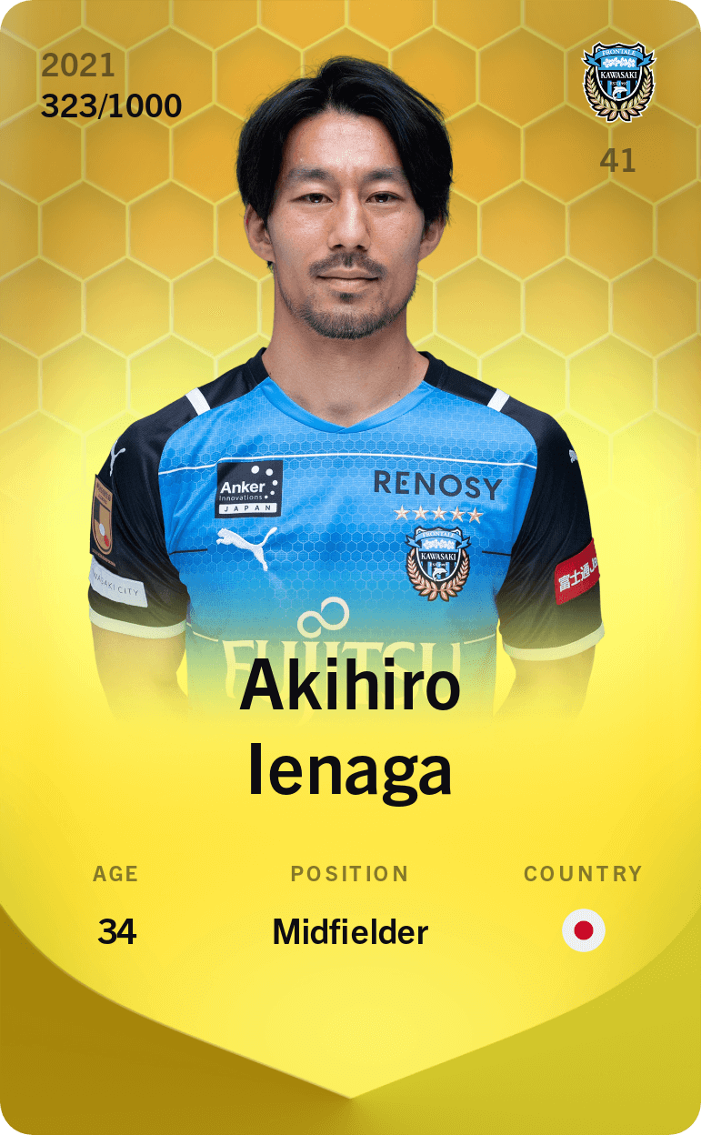 Akihiro Ienaga 2021-22 • Limited 323/1000