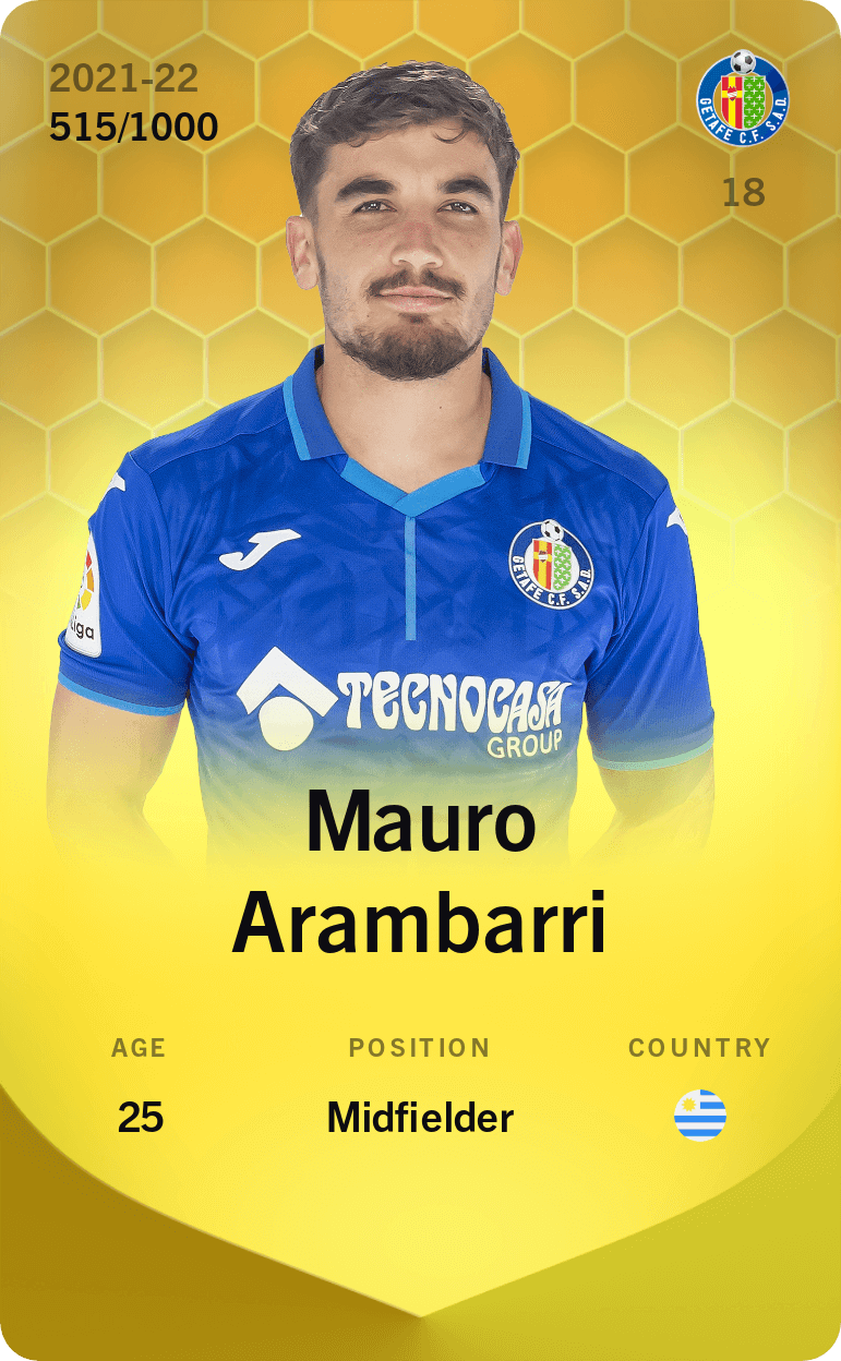 Mauro Arambarri 2021-22 • Limited 515/1000