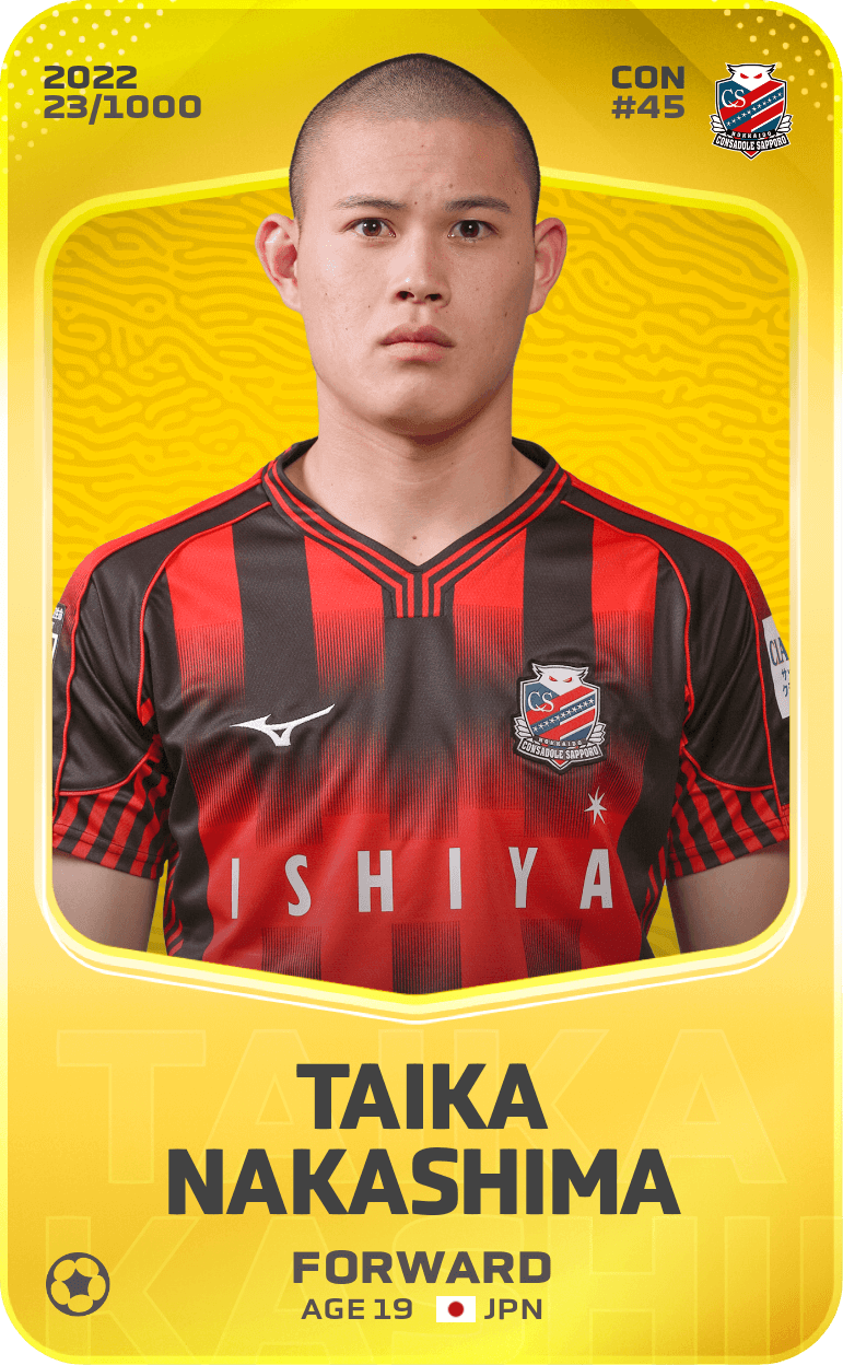Taika Nakashima 2022-23 • Limited 23/1000