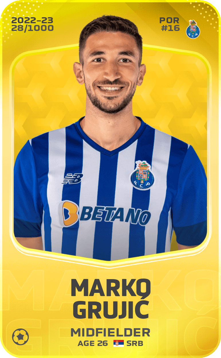 Marko Grujić 2022-23 • Limited 28/1000