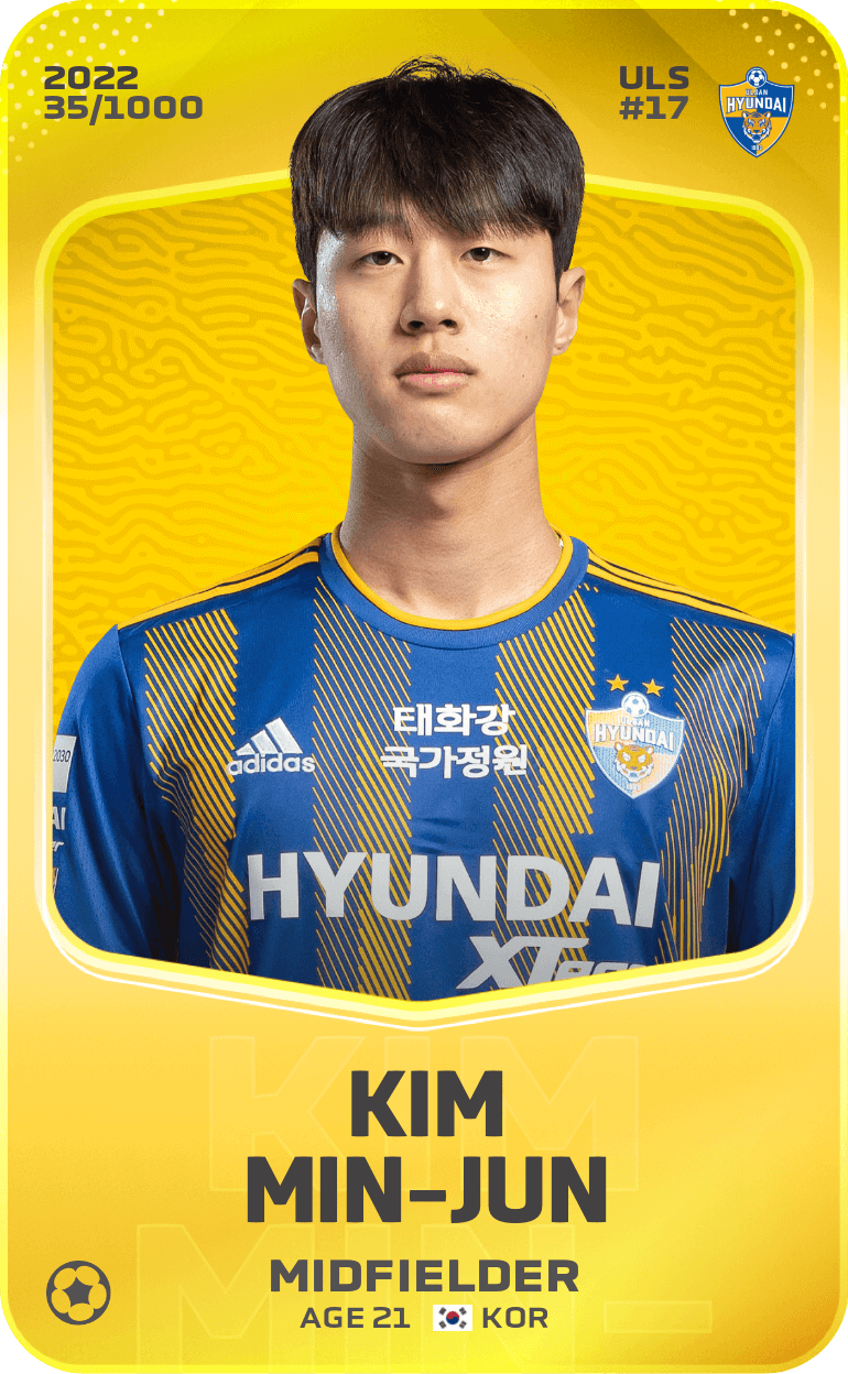 Kim Min-Jun 2022-23 • Limited 35/1000