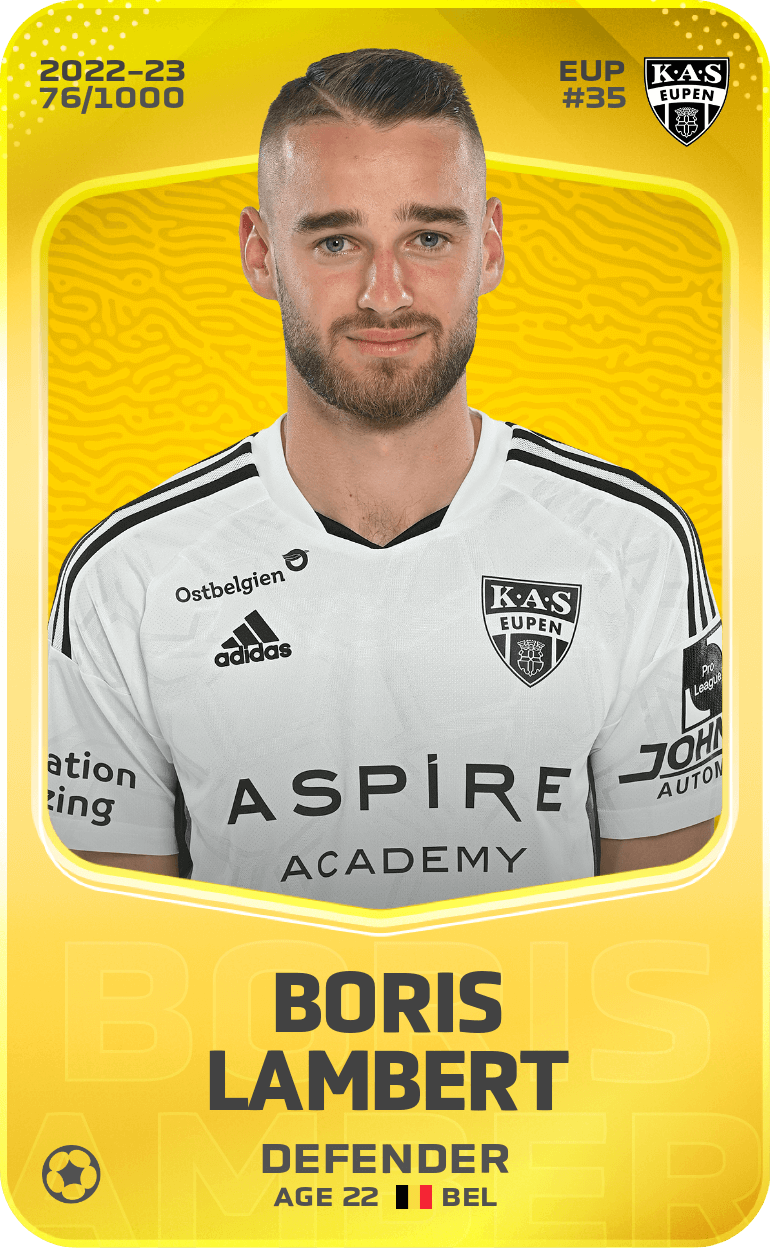 Boris Lambert 2022-23 • Limited 76/1000