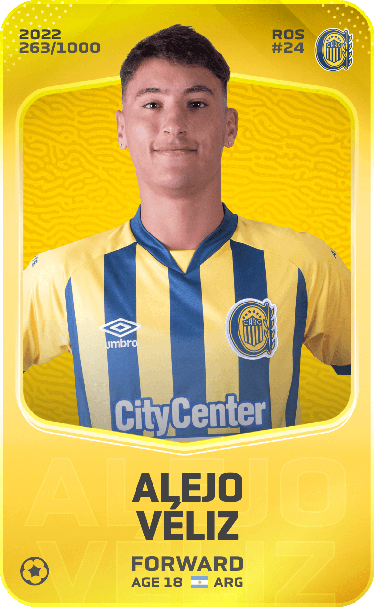 Alejo Véliz 2022-23 • Limited 263/1000
