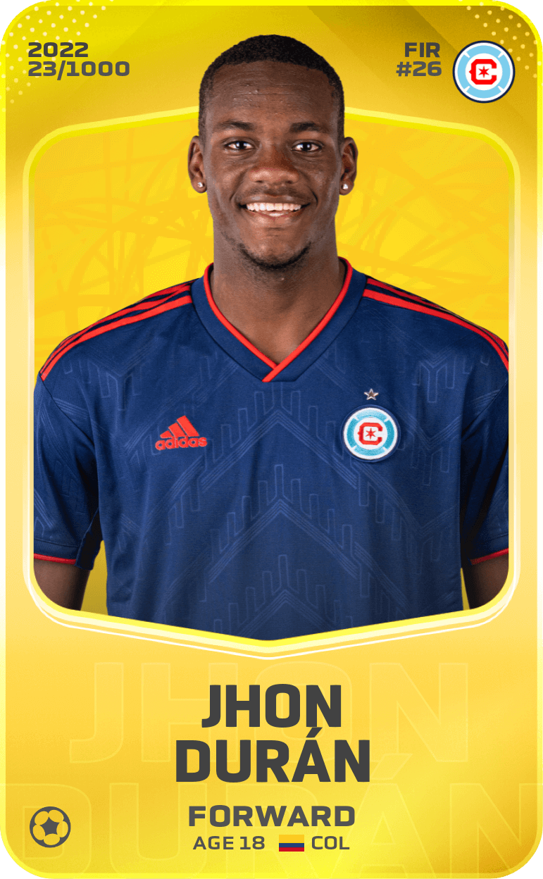 Jhon Durán 2022-23 • Limited 23/1000