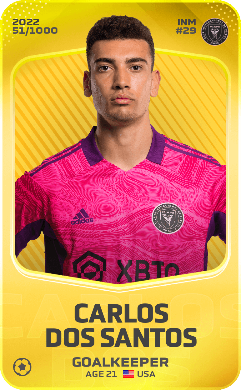 Carlos dos Santos 2022-23 • Limited 51/1000