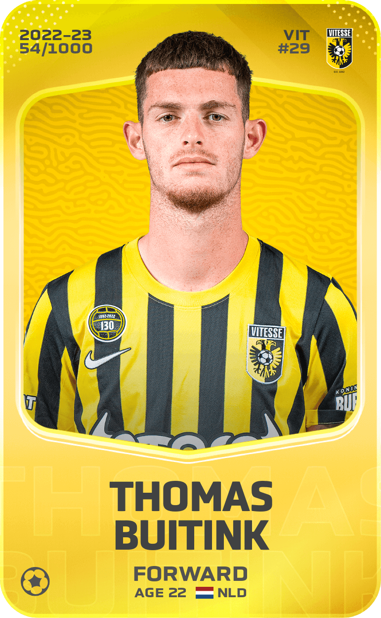 Thomas Buitink 2022-23 • Limited 54/1000