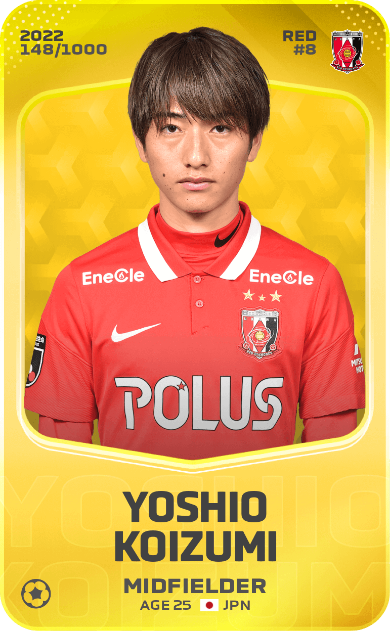 Yoshio Koizumi 2022-23 • Limited 148/1000