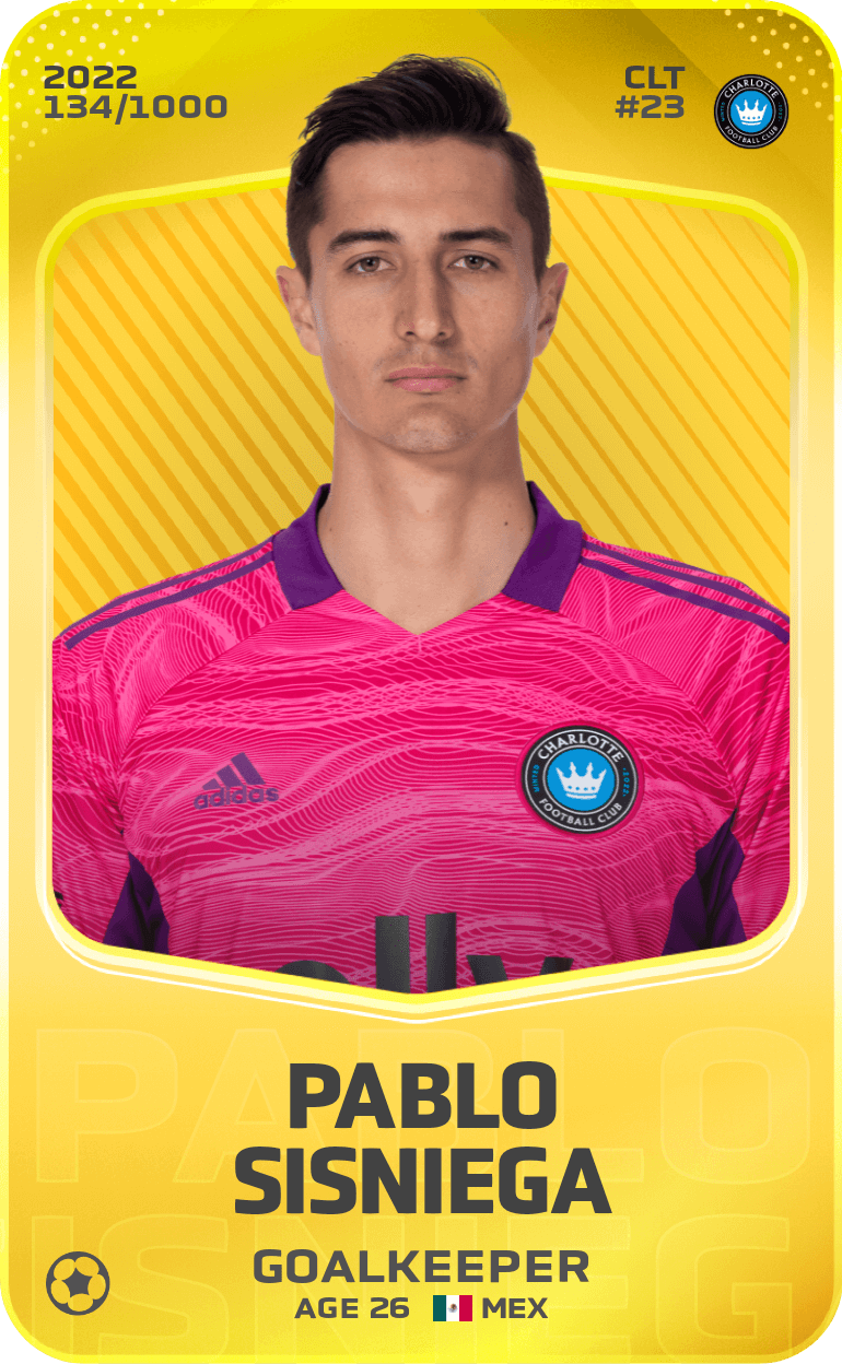 Pablo Sisniega 2022-23 • Limited 134/1000