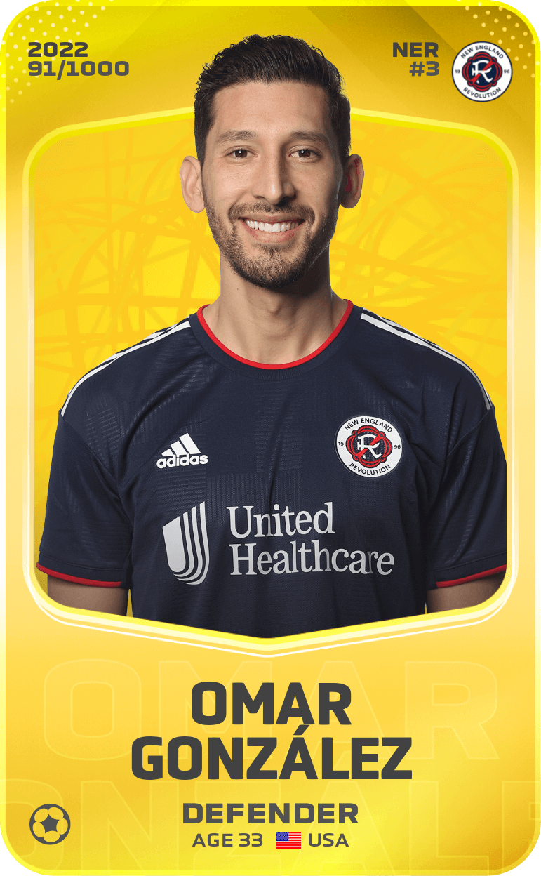 Omar González 2022-23 • Limited 91/1000