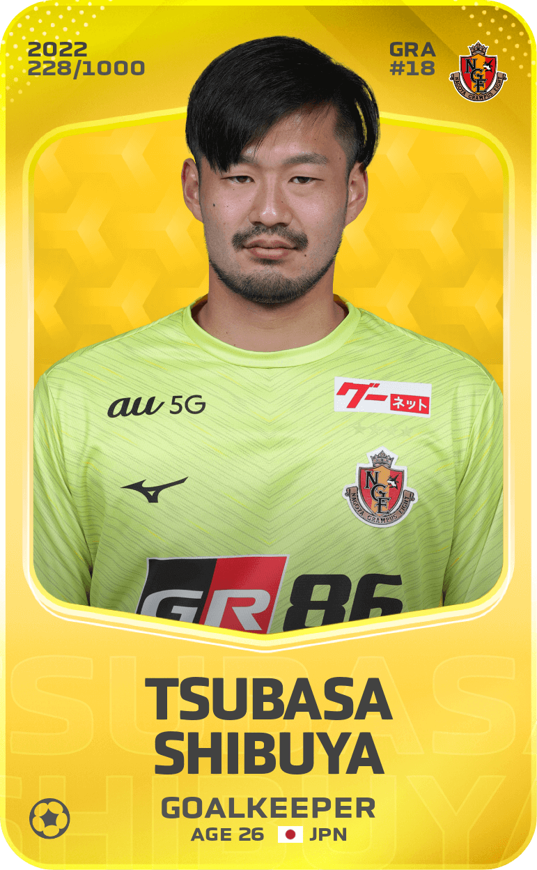 Tsubasa Shibuya 2022-23 • Limited 228/1000