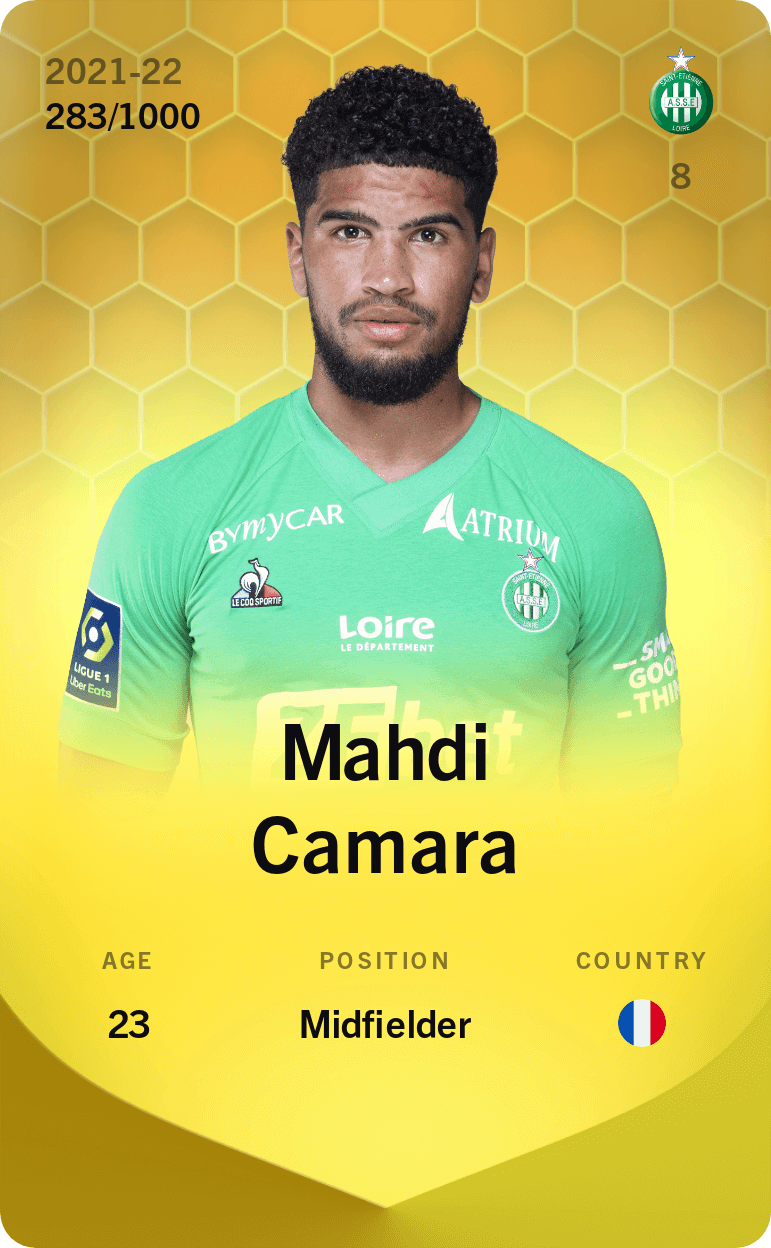 Mahdi Camara 2021-22 • Limited 283/1000