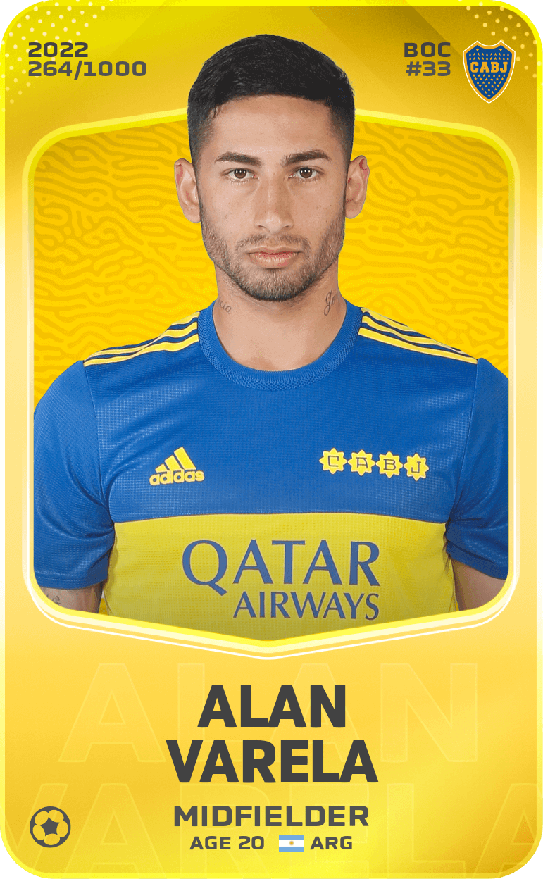 Alan Varela 2022-23 • Limited 264/1000
