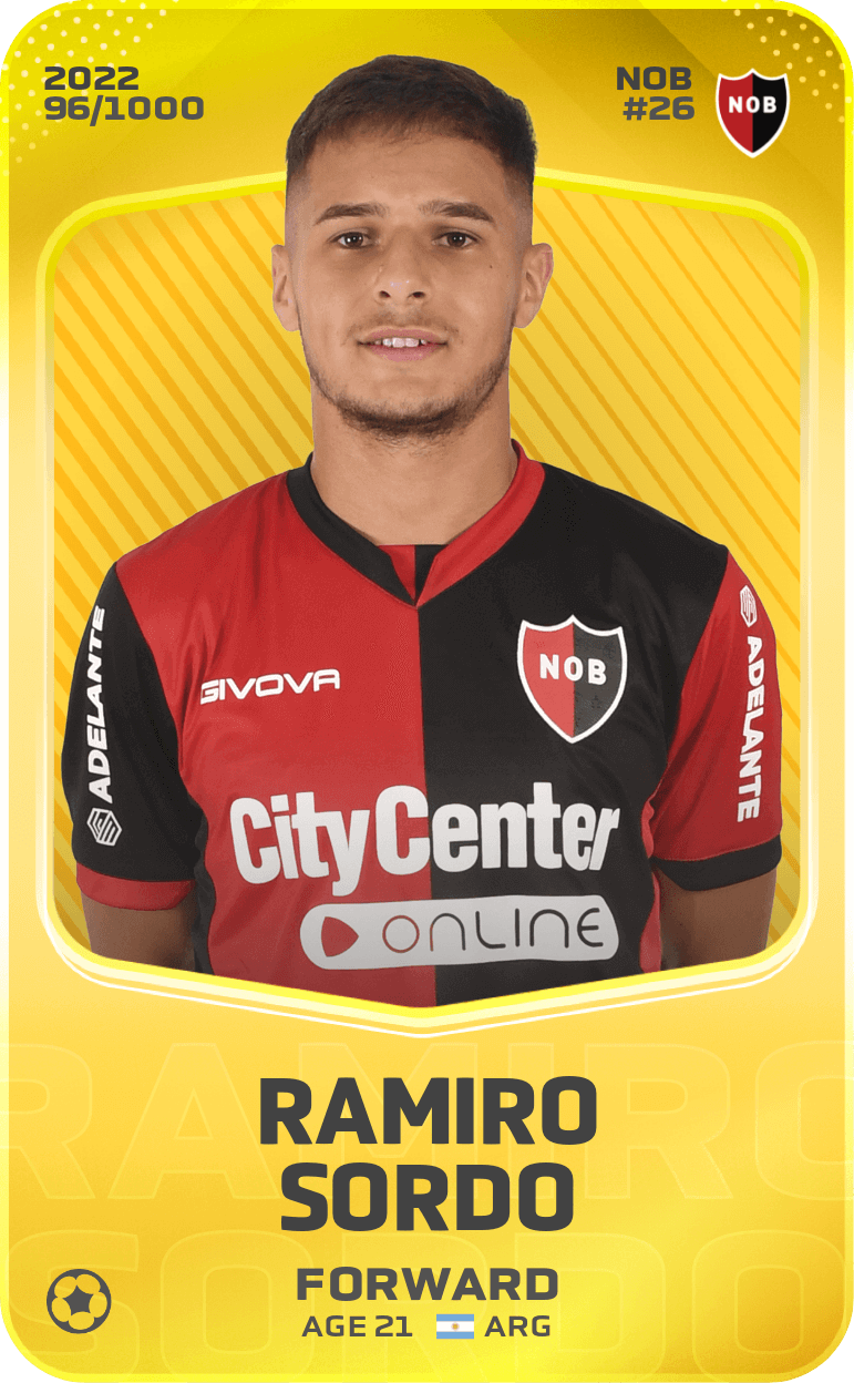 Ramiro Sordo 2022-23 • Limited 96/1000
