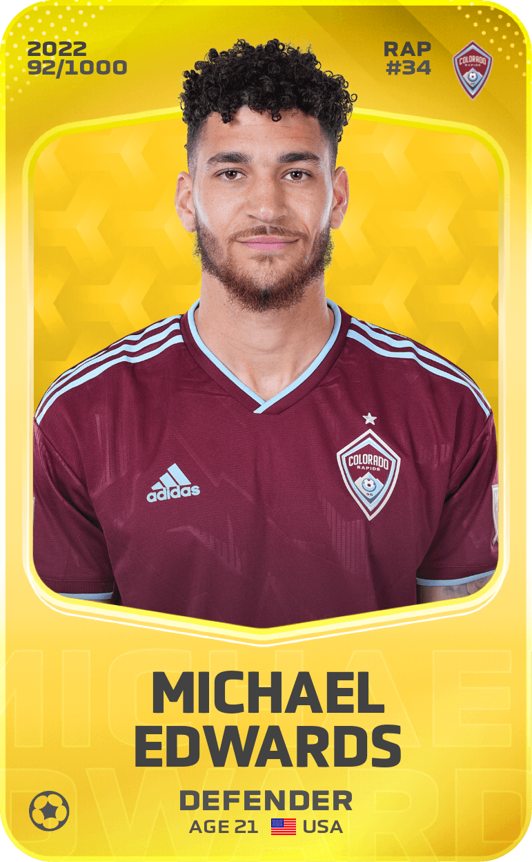 Michael Edwards 2022-23 • Limited 92/1000