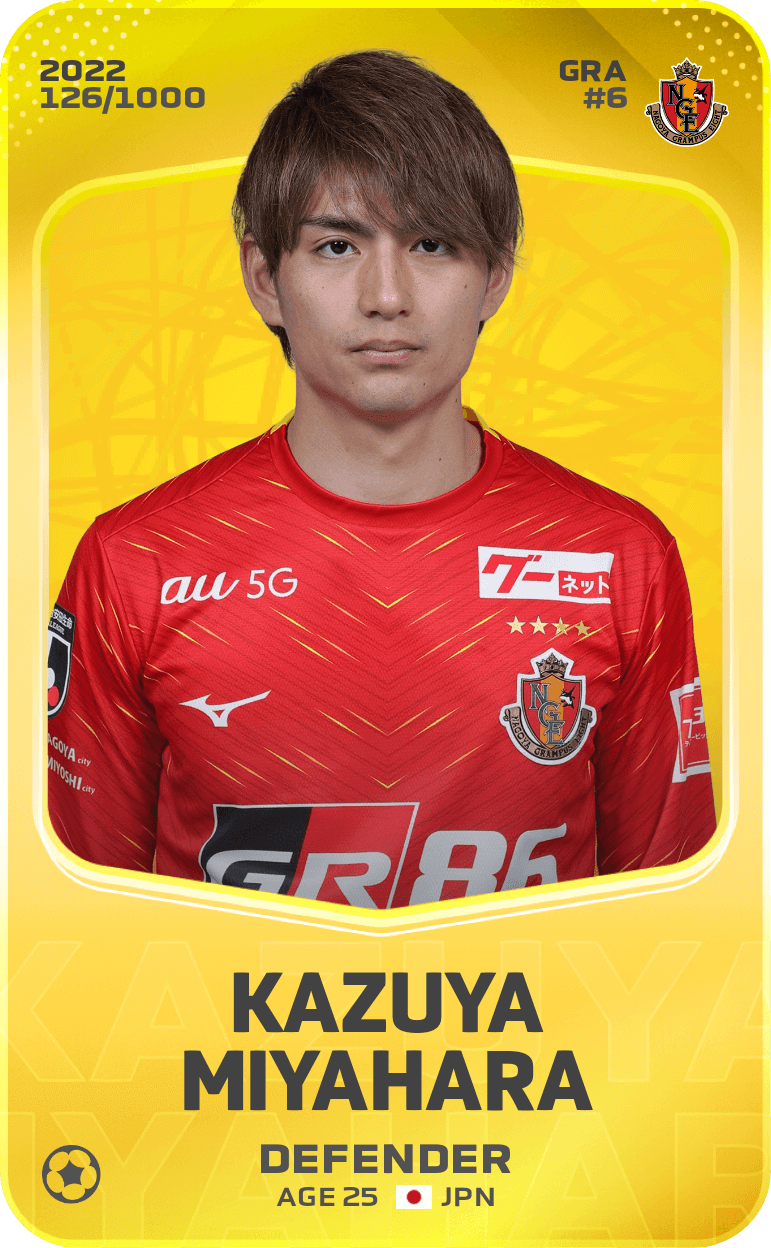 Kazuya Miyahara 2022-23 • Limited 126/1000