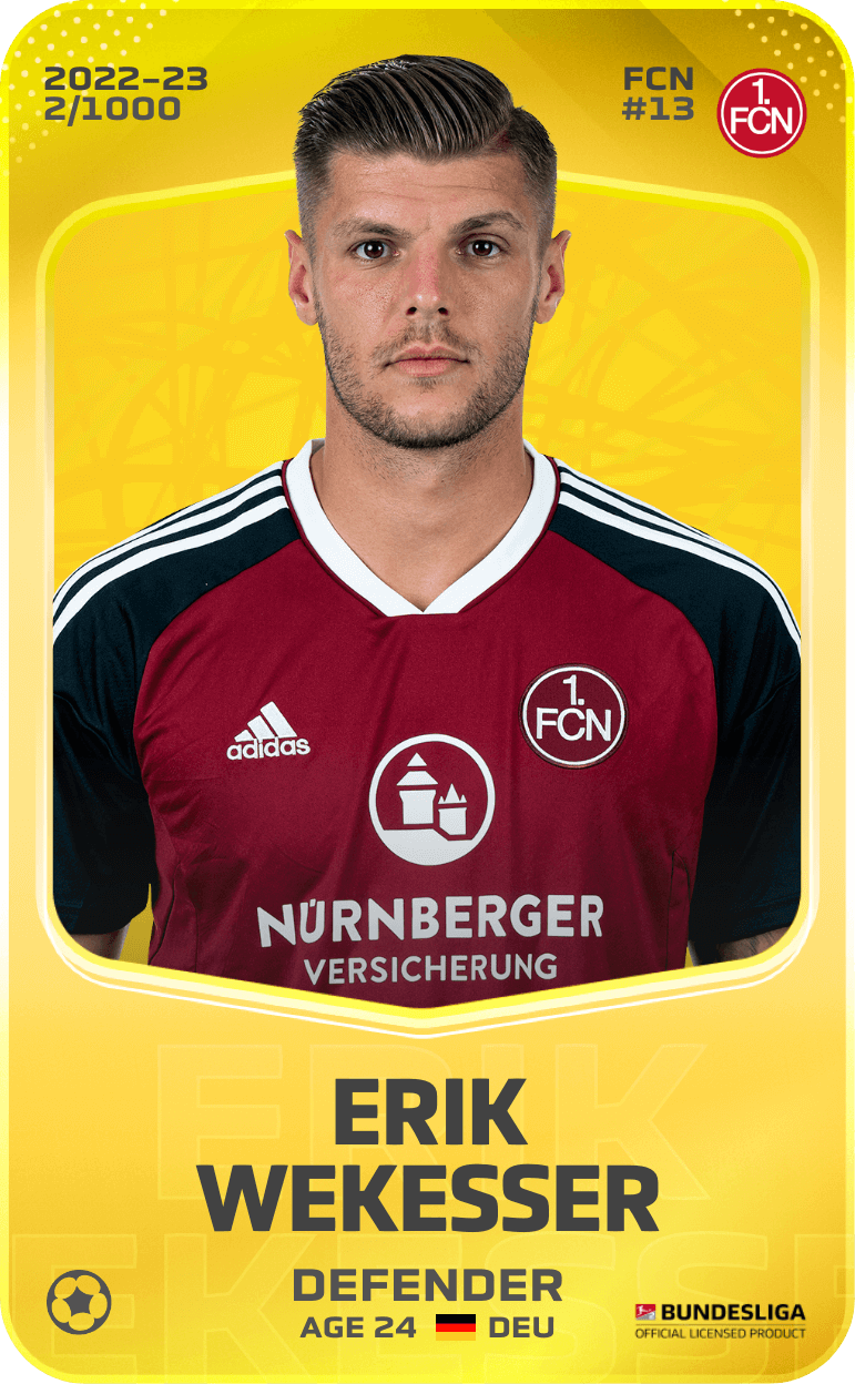 Erik Wekesser 2022-23 • Limited 2/1000