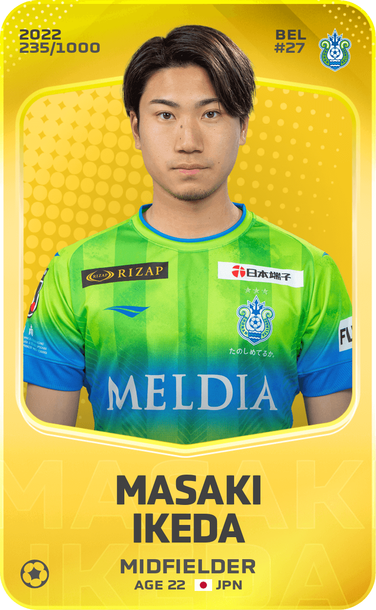 Masaki Ikeda 2022-23 • Limited 235/1000