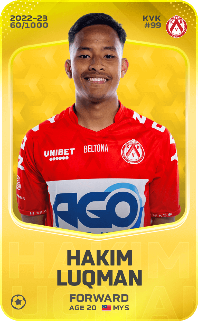 Hakim Luqman 2022-23 • Limited 60/1000