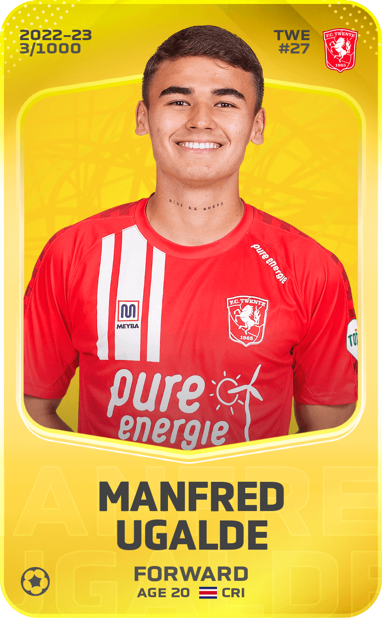 Manfred Ugalde 2022-23 • Limited 3/1000