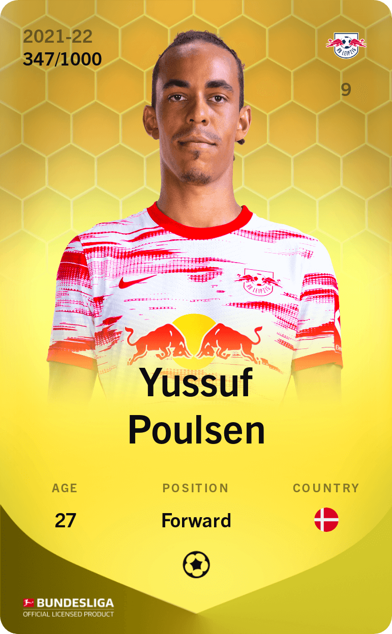 Yussuf Poulsen 2021-22 • Limited 347/1000
