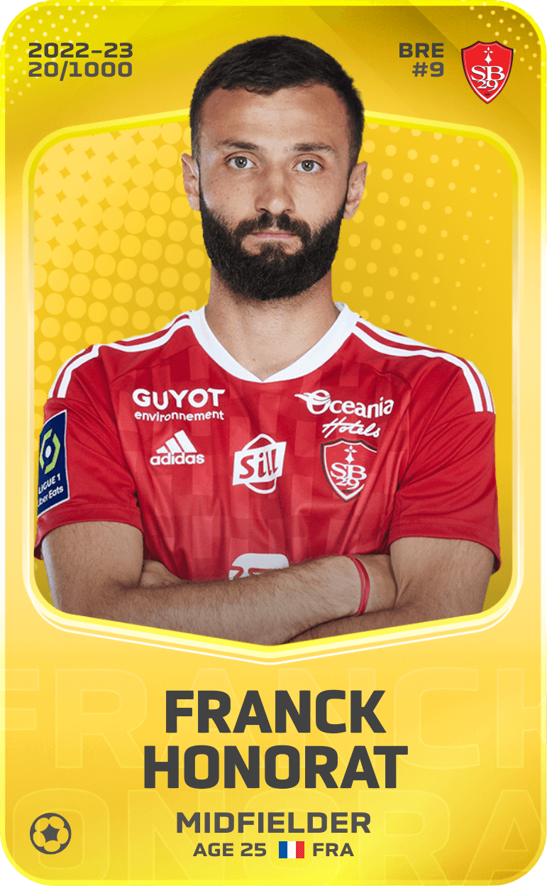 Franck Honorat 2022-23 • Limited 20/1000