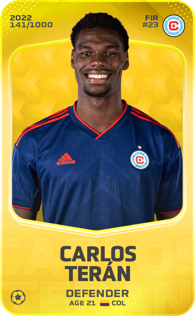 Carlos Terán 2022-23 • Limited 141/1000