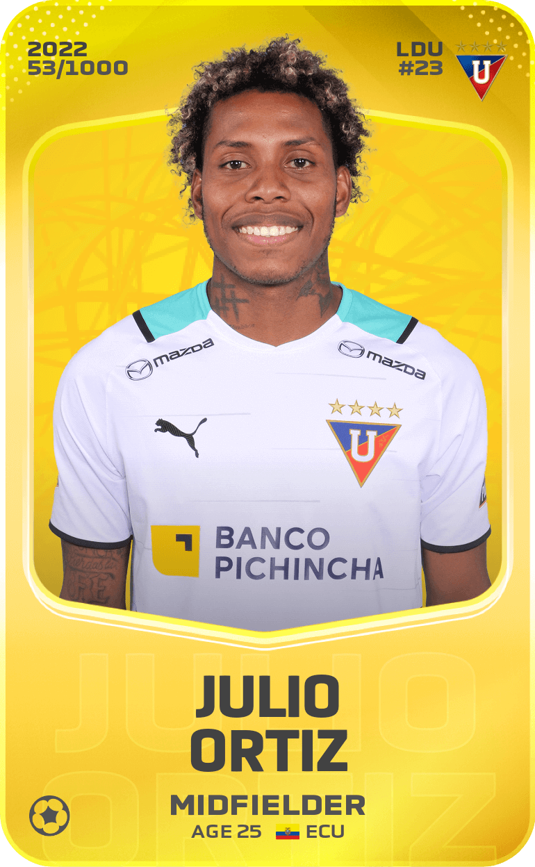Julio Ortiz 2022-23 • Limited 53/1000