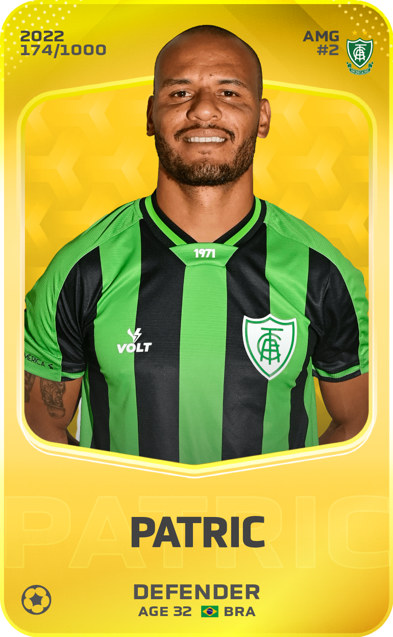 Sorare - Sorare Official - Patric 2022-23 • Limited 174/1000 - NFT # 30476191879368939248275787173844739318055012881390710738723645342221991300753