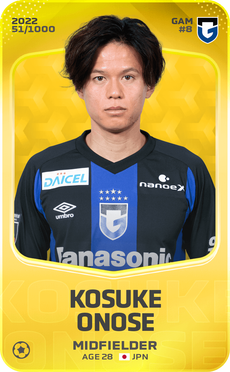 Kosuke Onose 2022-23 • Limited 51/1000