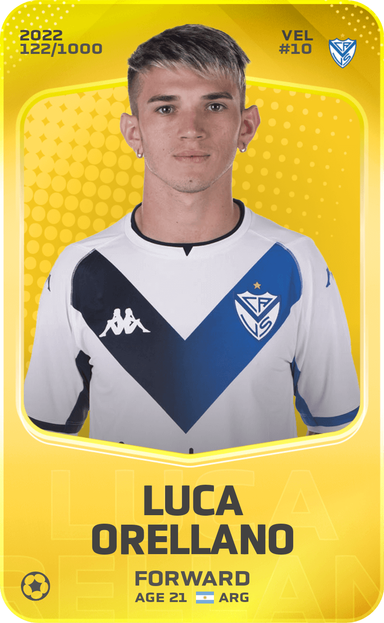 Luca Orellano 2022-23 • Limited 122/1000