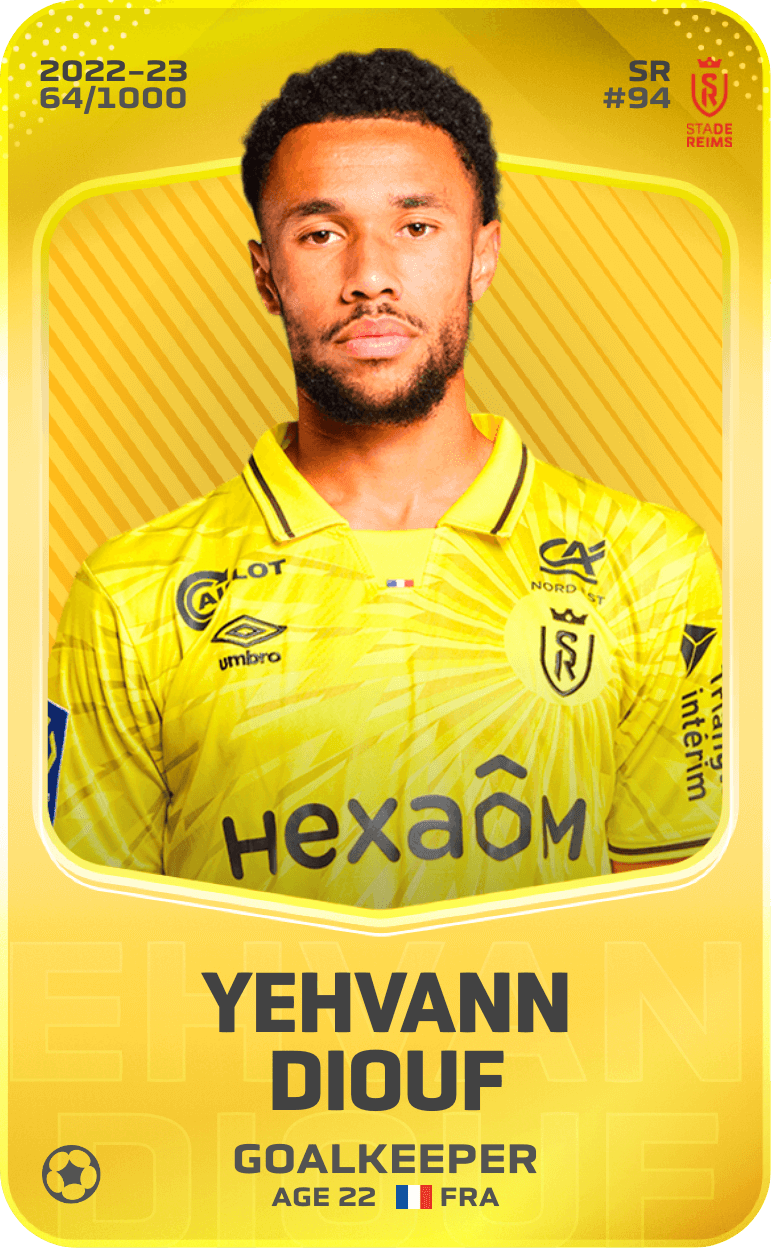 Yehvann Diouf 2022-23 • Limited 64/1000