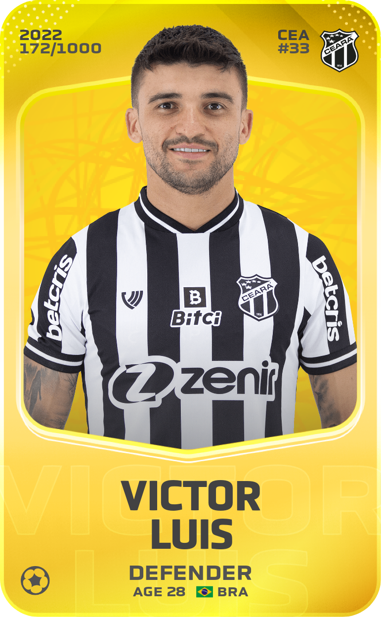 Sorare - Sorare Official - Victor Luis 2022-23 • Limited 172/1000 - NFT # 8173164780113398767296097854022760435708514918426098900423358863739771554470