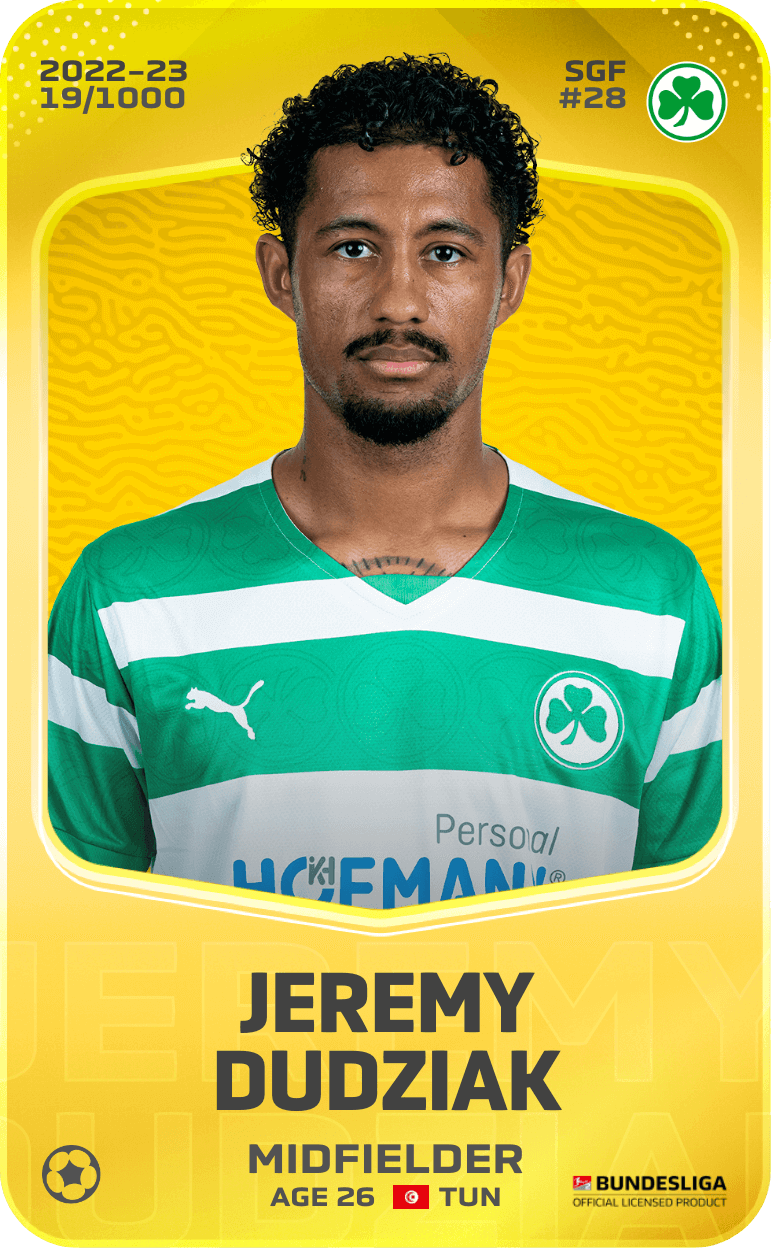 Jeremy Dudziak 2022-23 • Limited 19/1000