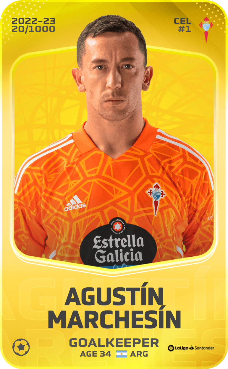 Agustín Marchesín 2022-23 • Limited 20/1000