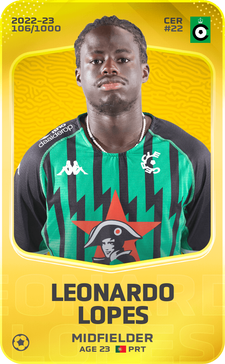 Leonardo Lopes 2022-23 • Limited 106/1000