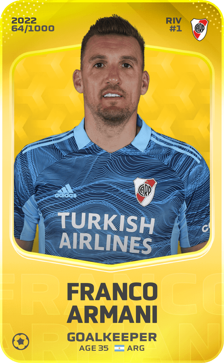 Franco Armani 2022-23 • Limited 64/1000