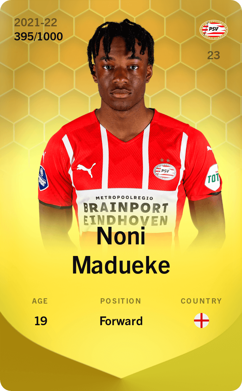 Noni Madueke 2021-22 • Limited 395/1000