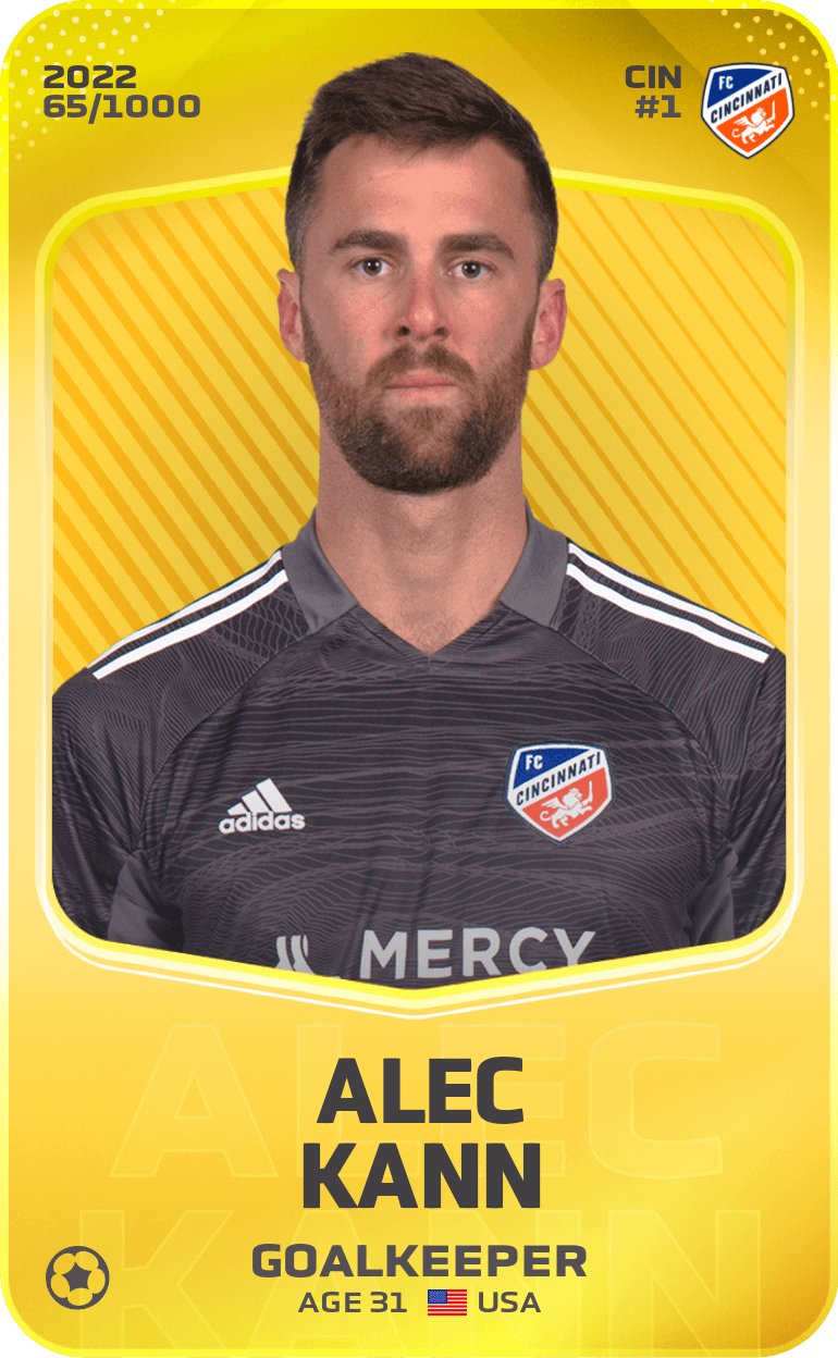 Alec Kann 2022-23 • Limited 65/1000