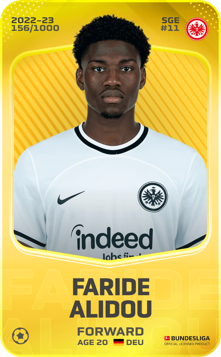Faride Alidou 2022-23 • Limited 156/1000