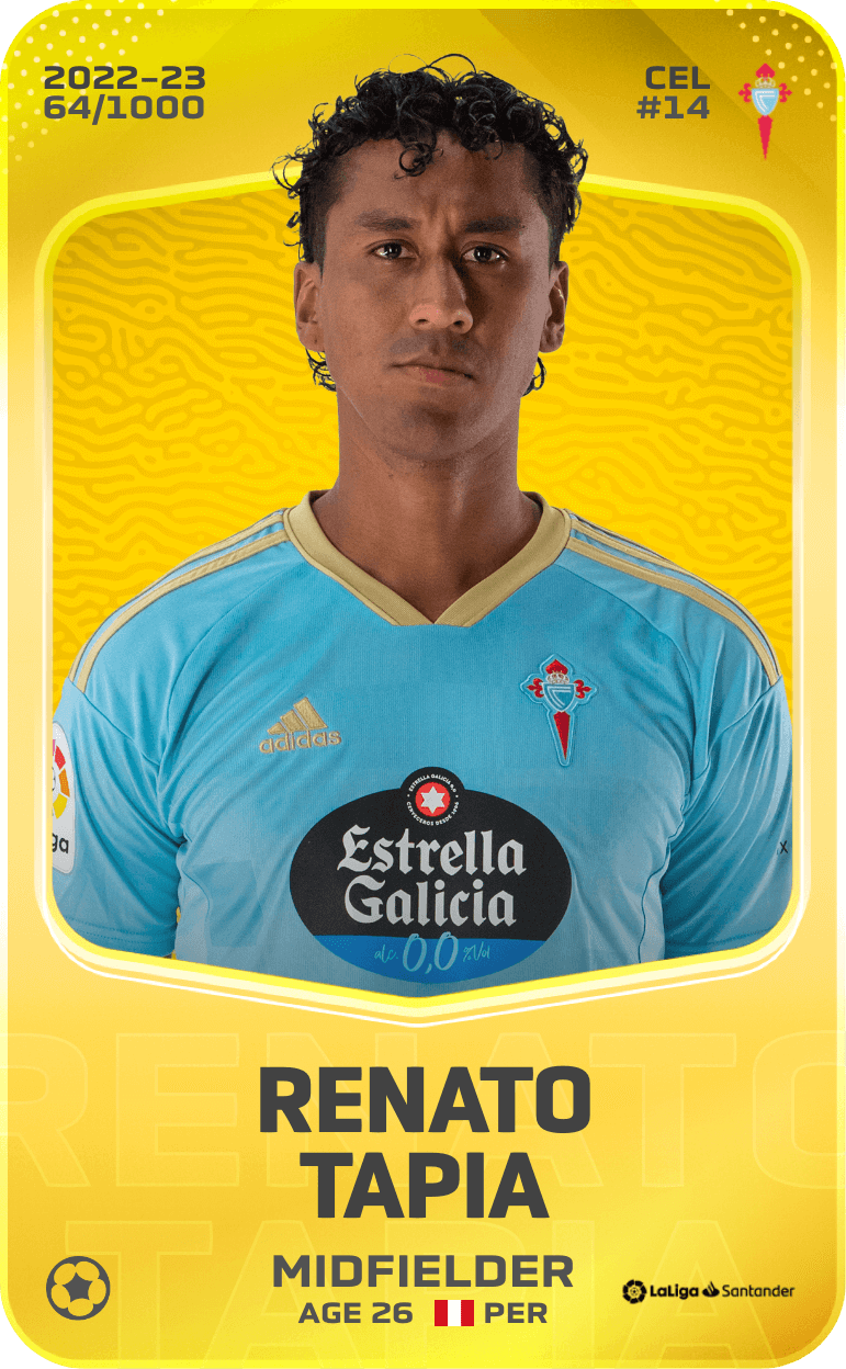 Renato Tapia 2022-23 • Limited 64/1000