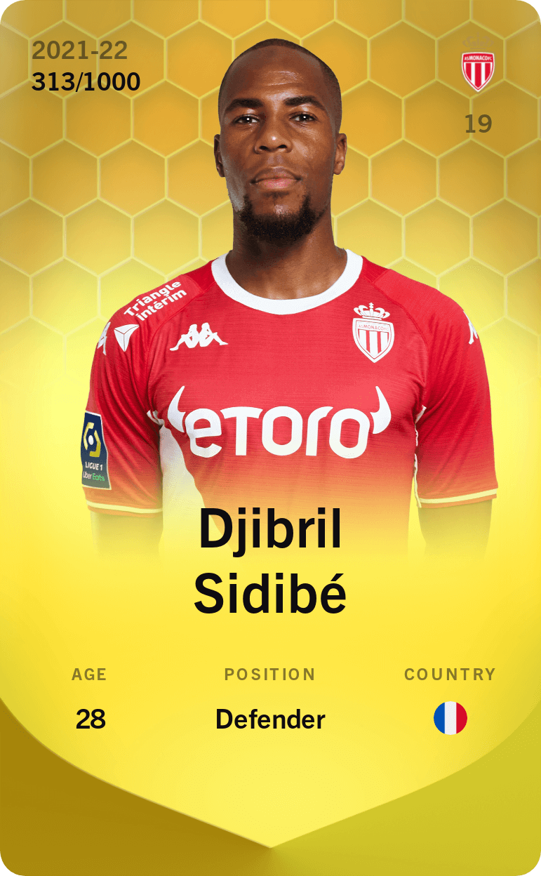 Djibril Sidibé 2021-22 • Limited 313/1000