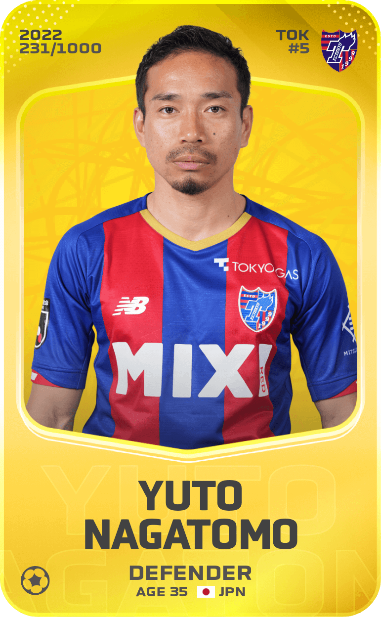 Yuto Nagatomo 2022-23 • Limited 231/1000