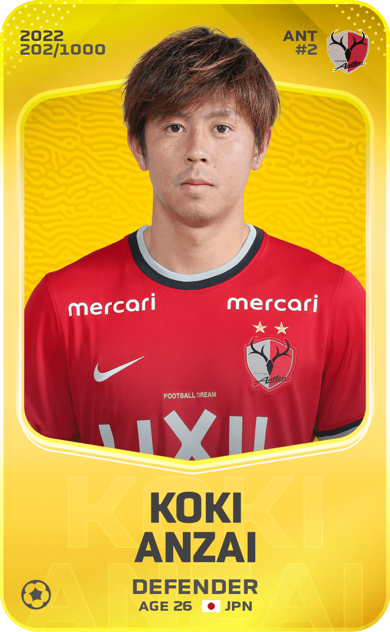 Koki Anzai 2022-23 • Limited 202/1000