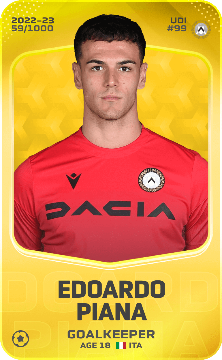 Edoardo Piana 2022-23 • Limited 59/1000
