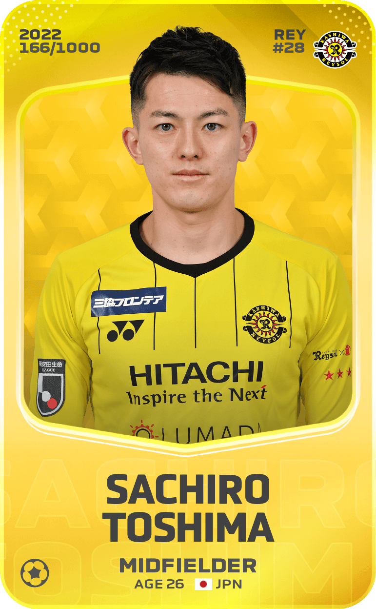 Sachiro Toshima 2022-23 • Limited 166/1000