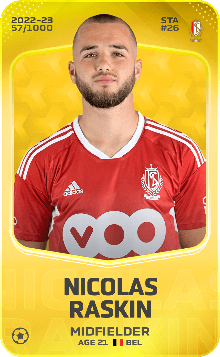 Nicolas Raskin 2022-23 • Limited 57/1000