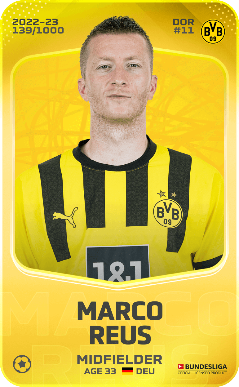 Marco Reus 2022-23 • Limited 139/1000